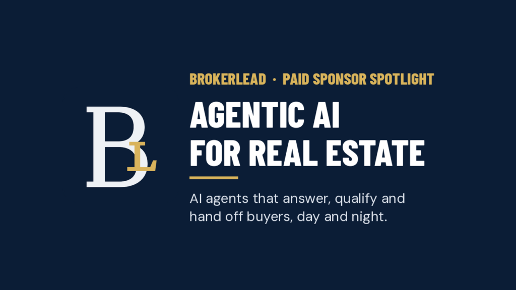 BrokerLEAD agentic AI for real estate, paid sponsor of this HERESt. Louis Real Estate Spotlight